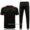 Camiseta De Entrenamiento AC Milan 2022-23 En Negro Gris - Hombre